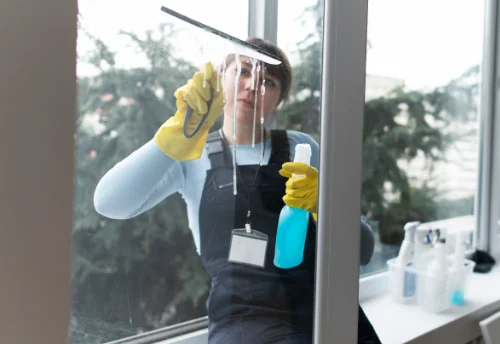Nettoyage de vitres intérieures et extérieures à Lesdins
